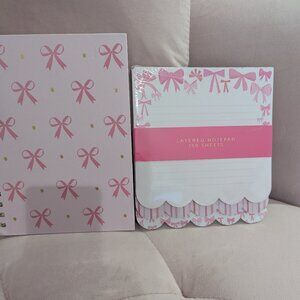 Bow Stationery Set